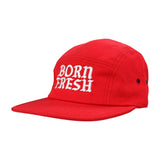 Born Fresh® Red 5 Panel Camper Hat